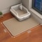 Double Layer EVA Cat Litter Mat, Large Hole Anti-Slip Sand Bowl Filter Mat for Cats, Reusable Litter Pad for Cat