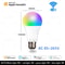 Smart WiFi LED Bulb E27 RGBCW HomeKit Compatible Dimmable 110V220V Voice Control Via SiriAlexaGoogl 7