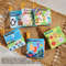 Soft Baby Visual Stimulus Cloth Book, Interactive Sensory Activity Fabric Book for Montessori Early Educational Learning