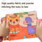Baby Puzzle Early Education Toys – 3D Animal Cognize Cloth Book, Washable & Tearable Color Cartoon Book for Toddlers