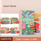 Baby Puzzle Early Education Toys – 3D Animal Cognize Cloth Book, Washable & Tearable Color Cartoon Book for Toddlers
