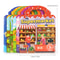 Kids Reusable DIY Sticker Books, Multi-Scene Jelly Sticker Set, Montessori Learning Toy & Creative Gift for Children