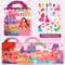 Kids Reusable DIY Sticker Books, Multi-Scene Jelly Sticker Set, Montessori Learning Toy & Creative Gift for Children