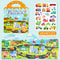 Kids Reusable DIY Sticker Books, Multi-Scene Jelly Sticker Set, Montessori Learning Toy & Creative Gift for Children