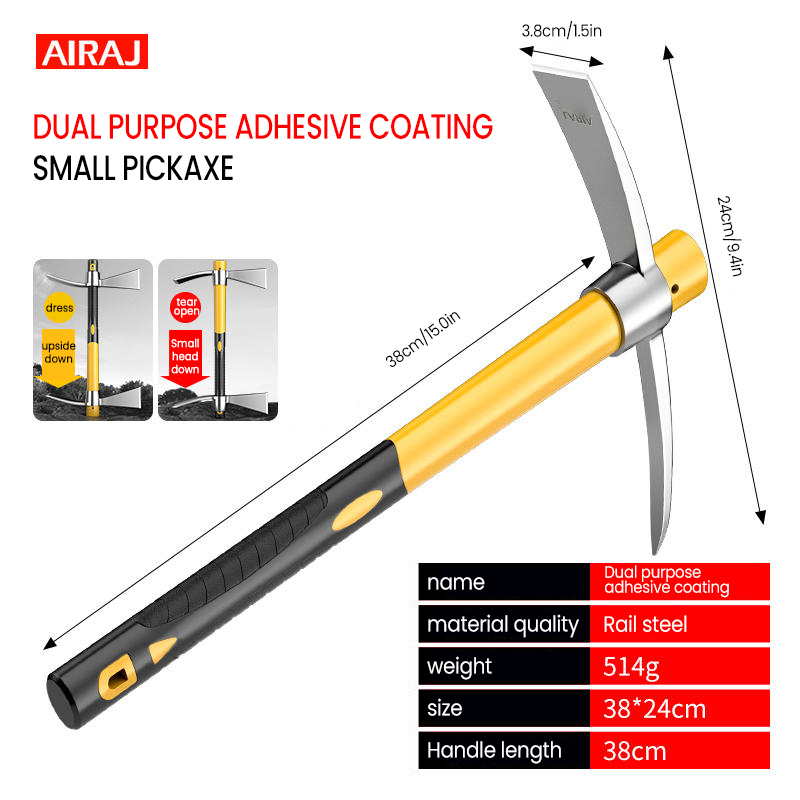 Multifunctional Garden Axe High Hardness Steel Casting Mountaineering Pick For Outdoor Gardening S