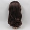 ICY Blyth Doll Wig Hair RBL Scalp & Dome, Dark Brown Long Hair for Custom Doll DIY Accessory
