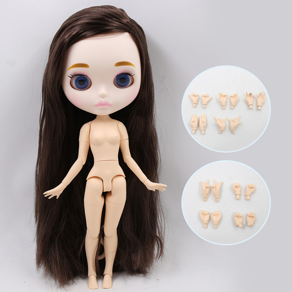 DIY Changeable ICY DBS Blyth Doll, 1/6 Scale BJD Toy with OB24 Ball Joint Body Anime Girl Collectible