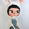 1PCS Blyth Doll Clothes Fashion Rabbit Ears Plush Hat, Multicolor for Blyth, Azone, FR Toys, Cute Gift for Collectors