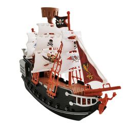 kids pirate toys, unique pirate ship plaything with sturdy design, fun boats model for home & kindergarten