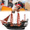 Kids Pirate Toys, Unique Pirate Ship Plaything with Sturdy Design, Fun Boats Model for Home & Kindergarten