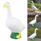 1Pcs Resin Goose Sculpture – Lifelike Goose Figurine for Home & Garden Decor, Office Desk Decoration, and Outdoor Tool R