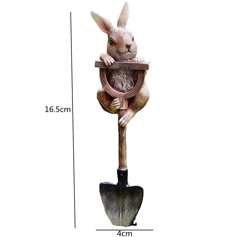 Creative Frog, Turtle Shovel Outdoor Decor, Resin Garden Bonsai Craft for Patio, Lawn, Balcony & Home Decorations
