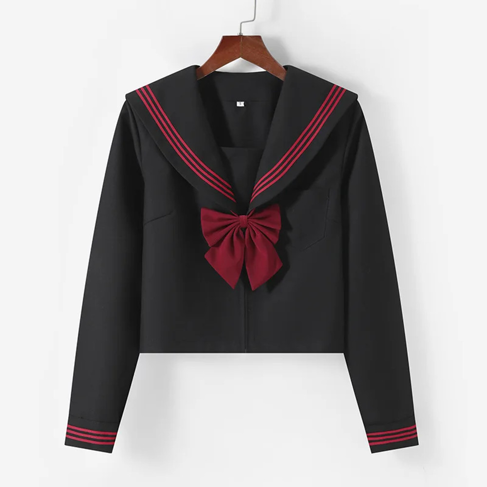 Authentic Japanese JK School Uniform Orthodox Sailor Suit Cosplay Costume Anime Outfit Set With Top 1