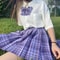 JK Seifuku Sailor Uniform Set School Uniform With Pleated Skirt And Blouse Korean Student Fashion P 13