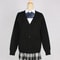 JK Uniform Sweater Coat, Anime Cosplay Costume Cardigan, Japanese School Style Outerwear, 17 Colors, Long Sleeved Knitti