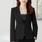 Classic Blazers for Women, Professional Suit Jacket for Office Lady, Black Interview Blazer, Formal Work Clothes