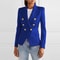 Fashion Casual Suit Blazers for Women, Solid Color Slim Fit Blazer, Spring and Autumn Jacket, Winter Office Wear