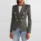 Fashion Casual Suit Blazers for Women, Solid Color Slim Fit Blazer, Spring and Autumn Jacket, Winter Office Wear