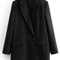 TRAF Womens Blazer Fashion Office Wear Jacket Outerwear Coat 4