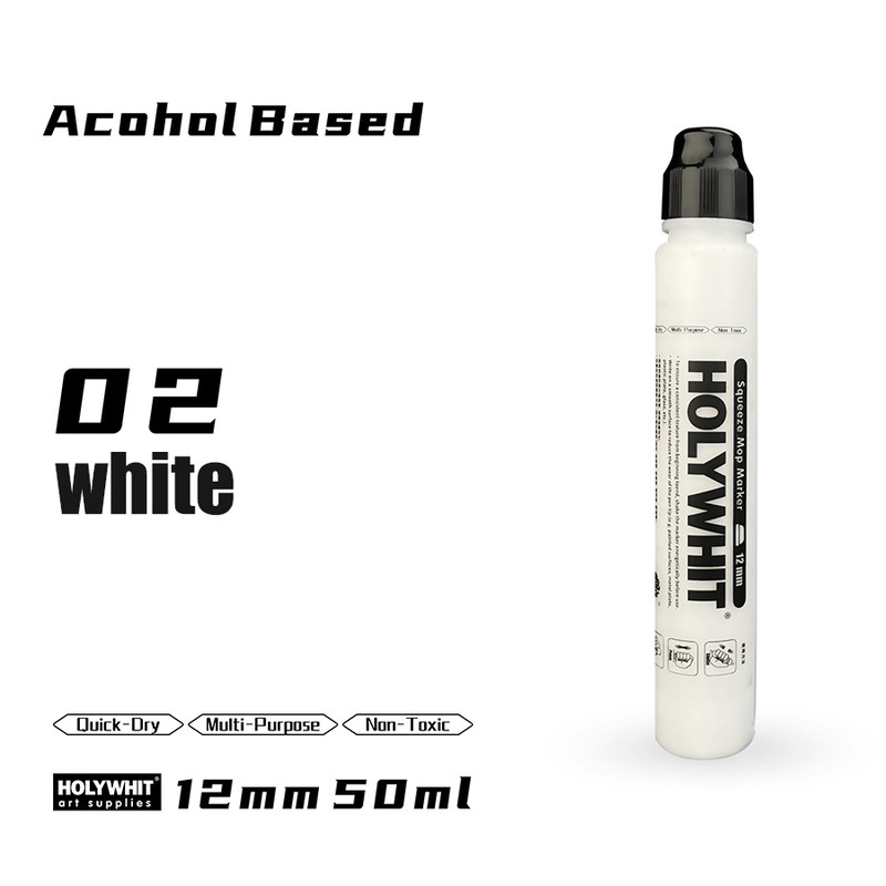 50ml Paint Pen, Oil Based Paint Markers for Rock Painting, Graffiti, Wall Art, Waterproof Permanent Marker Pen for Craft