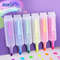 BAOKE MP4910 6 Color Highlighters, Chisel Tip, Quick Dry Fluorescent Ink, Note Taking, Studying, School Office Supplies