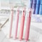 Soft Touch Fluorescent Gel Pens, 4 Pack Morandi Pink Quick Dry Gel Highlighters, Water Based Ink for Office, School