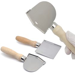 professional dental shovel & hot wax spade, stainless steel oral tool for full denture processing & wax dyke creation