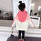 Colorblock Baseball Jacket For Girls Spring And Autumn Trench Coat Casual Fashion Outerwear For Chi 1