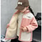 Girls LambWool Warm Jackets Winter Kids Coats Plus Velvet Padded Outerwear New Teenager Fashion Chi 4