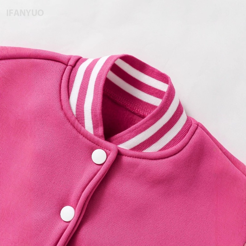 2025 Autumn New Baseball Jersey Coat, Patched Color Casual Jacket, College Style Cardigan Tops for Teen Boys and Girls,