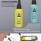 ESD Safe Solvent Bottle with Double Cap, Leak-Proof Dispensing Tool for Mobile Phone Repair & Alcohol Glue Solutions