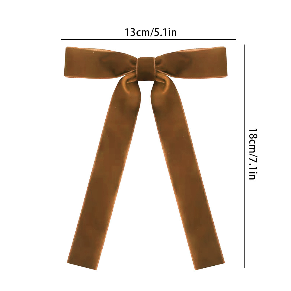 Vintage Velvet Bows, DIY Christmas Tree Decoration, Ribbon Bow Cable Tie, Gift Wrapping Christmas Decorations