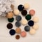 Velvet Christmas Balls, Holiday Ornaments, Wedding Party Winter Decor for Home and Family Festive Display