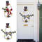 Rattan Wreath Christmas Lights Pendant, Family Decoration, Christmas Tree and Window Props