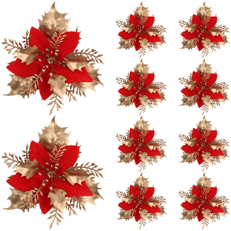 Christmas Tree Wreath Decorations Cross Border Ornaments Simulation Christmas Flowers And Holiday A 2