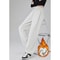 Womens High Waist Thermal Pants Slim Fit Fleece Lined Trousers Plush Winter Snow Warm Straight Leg 2