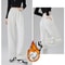 Womens High Waist Thermal Pants Slim Fit Fleece Lined Trousers Plush Winter Snow Warm Straight Leg 4