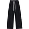 Winter Women Fleece Pants, Wide Leg Trousers, Thicken Warm Elastic Waist, Casual Loose Long Bottoms