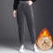 Women's High Waist Corduroy Pants, Thick Plush Warm Leggings, Casual Harem Trousers for Autumn Winter