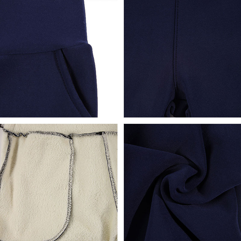 Winter Warm Fleece Lined Leggings, High Waist Tights, Thick Thermal Pants for Women, Stretchy & Sexy Fit