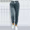 Warm Velvet Jogger Pants for Women, Solid Color, Versatile Fall and Winter Sweatpants with Drawstring