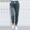 Warm Velvet Jogger Pants for Women, Solid Color, Versatile Fall and Winter Sweatpants with Drawstring