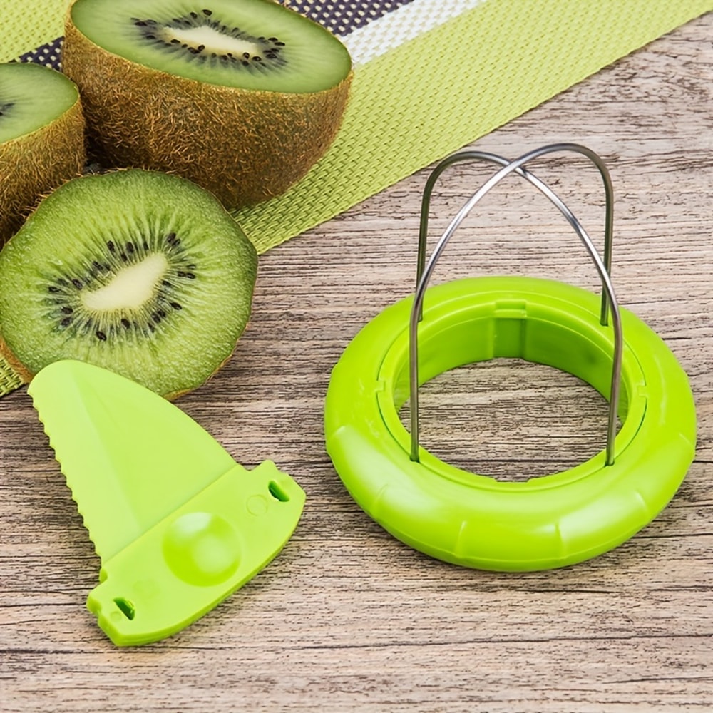 Stainless Steel Kiwi Peeler & Fruit Slicer Tool