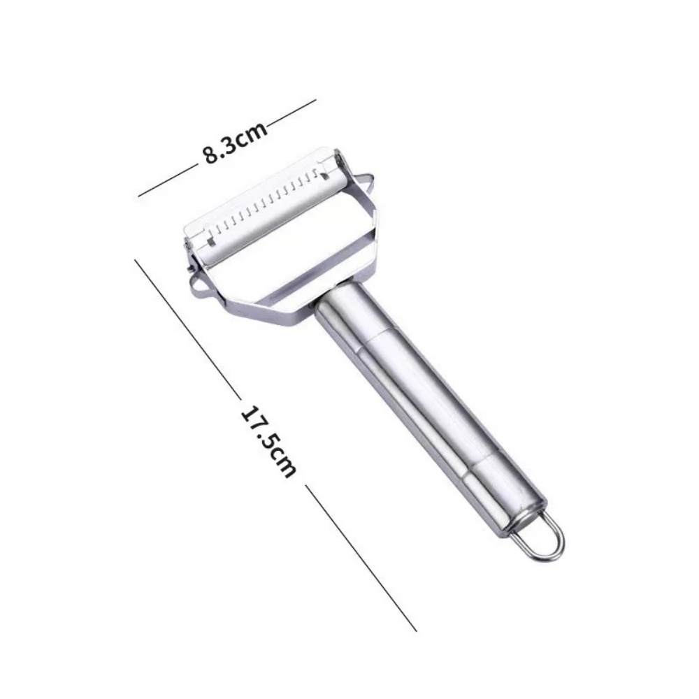 Stainless Steel Vegetable Peeler Julienne Slicer For Fruits Potatoes And Melons 7
