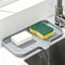 Premium Multifunctional Silicone Sink Tray & Faucet Mat Countertop Organizer