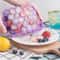 Premium Honeycomb Silicone Ice Tray With Cover Easy Release Stackable Ice Cube Mold 3