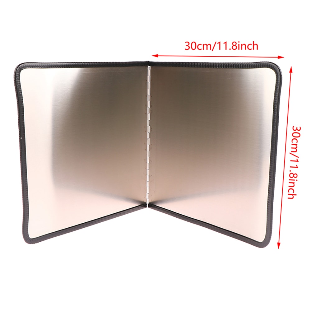Premium Foldable Stainless Steel Oil Splash Guard & Grease Splatter Screen