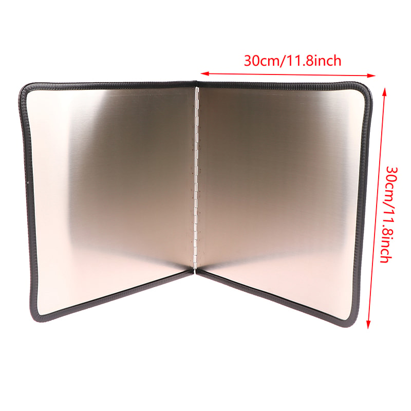 Premium Foldable Stainless Steel Oil Splash Guard & Grease Splatter Screen