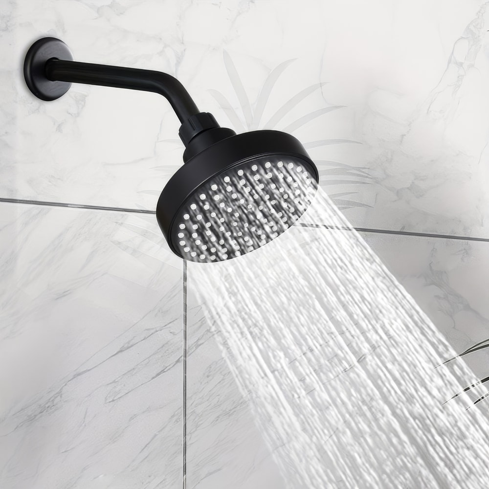 High Pressure Shower Head Matte Black Water Saving Bathroom Shower Head