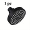 High Pressure Shower Head Matte Black Water Saving Bathroom Shower Head